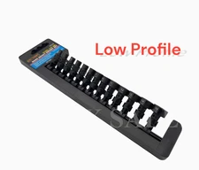 13pc 1/4" Drive Nano Low Profile Impact Socket Set METRIC 4-15MM