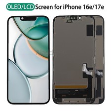 US OLED Display LCD Touch Screen Digitizer Replacement For Apple iPhone 16E/17E