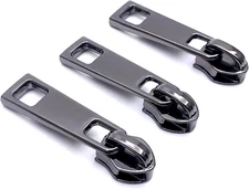 30Pcs #5 Zipper Pulls for Purse Bag Making Metal Nylon Coil Zipper Pull Bulk Zip