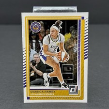 Donruss WNBA Basketball Card #43 Dearica Hamby Base Card