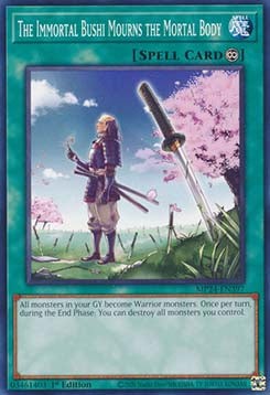The Immortal Bushi Mourns the Mortal Body MP24-EN397 Common Englisch Neu 1st