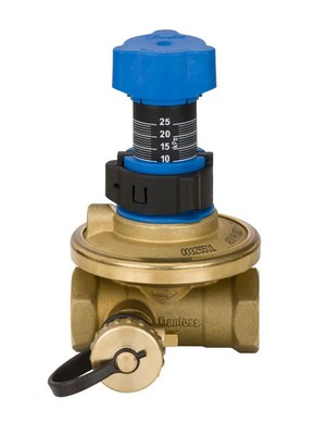 Danfoss Strangdifferenzdr,regl, ASV-PV25 Einstellskala, Rp 1, Sollw,0,05-0,25bar
