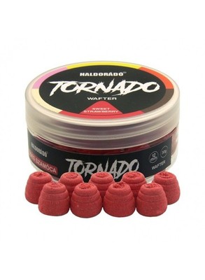 Haldorado Tornado Wafter 12mm Süße Erdbeere Karpfen Method Feeder Köder