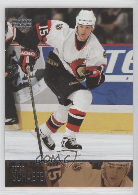 2003-04 Upper Deck Peter Schaefer #134 0a4