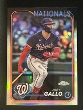 🔥Joey Gallo 2024 Topps Chrome Update Refractors #USC7 Nationals