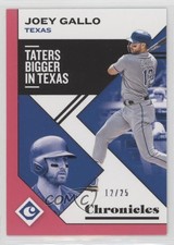 2019 Panini Chronicles Pink 12/25 Joey Gallo #2 0nr3