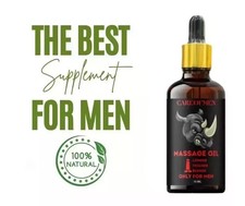 Care of Men Herbal Massage Oil for Men - Premium Natural Botanical Blend 15ml