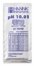 HANNA TEN (10) PACK ph 10.01 20ml CALIBRATION SOLUTION PACKET (SINGLE USE)