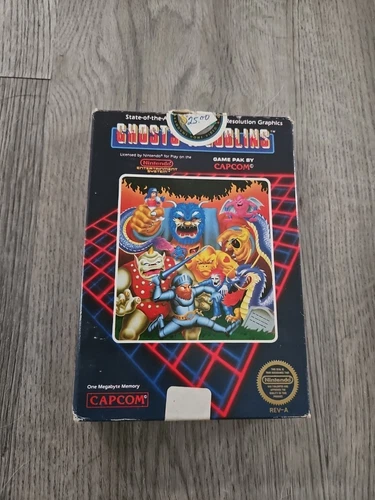 Ghosts 'n Goblins (Nintendo NES 1986) - Read Description