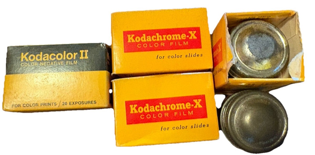 KODAK Kodachrome X Color Slide Film K 135-36 Exp 7/70 Sealed (2