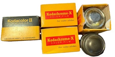 KODAK Kodachrome X Color Slide Film K 135-36 Exp 7/70 Sealed (2