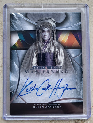2024 Star Wars Masterwork Keisha Castle-Hughes as Queen Apailana Auto #A-KCH