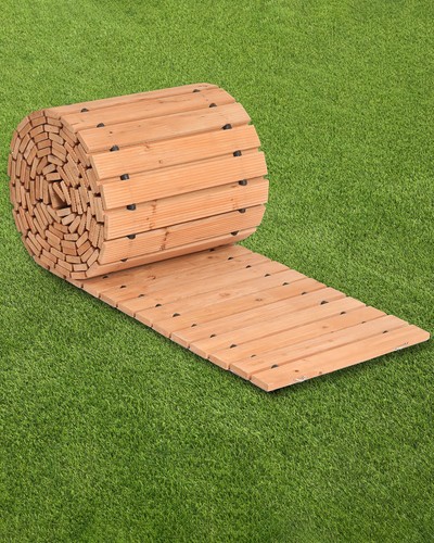 Wooden Garden Pathway