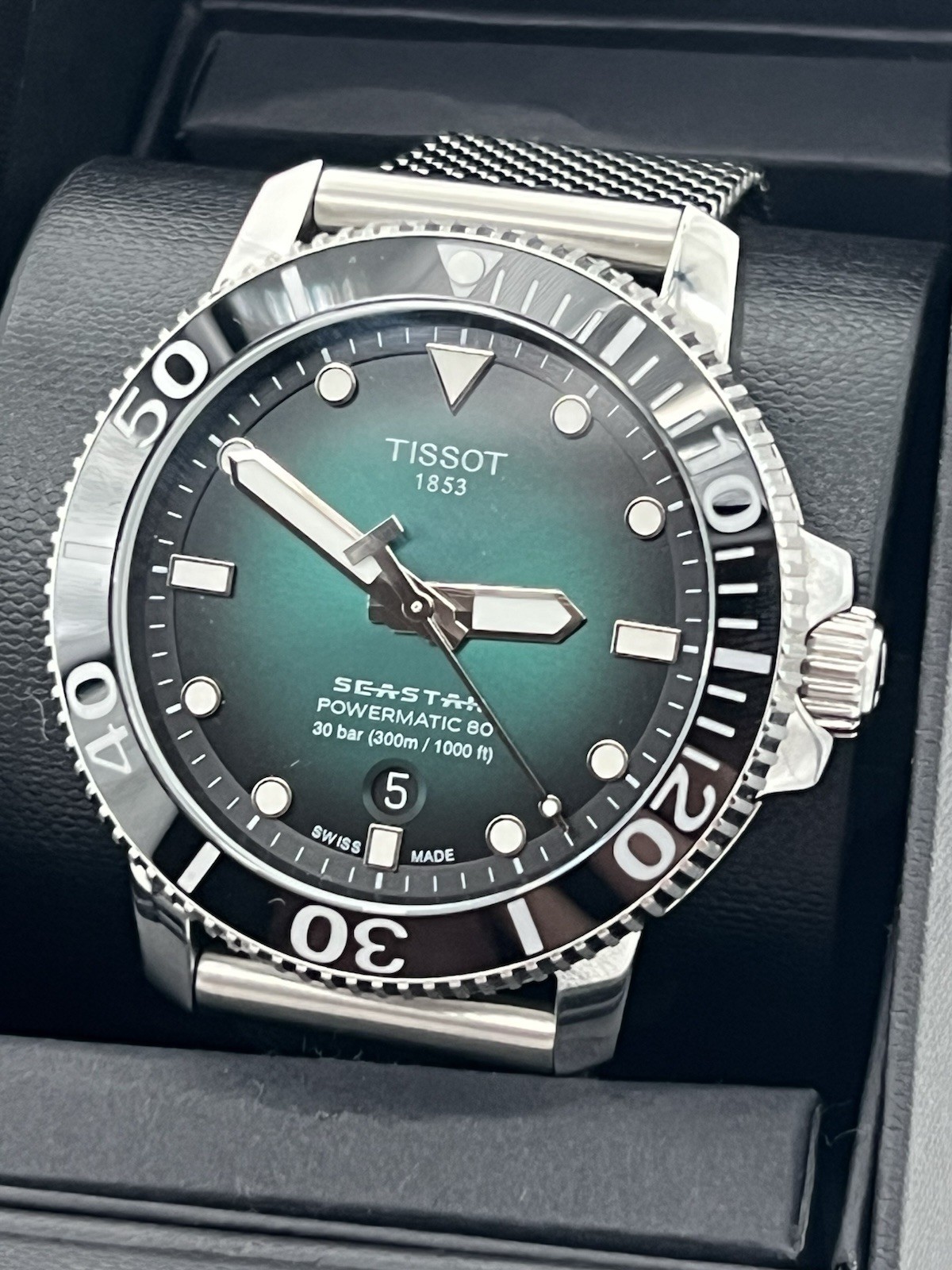 Tissot Seastar 1000 Powermatic 80 Automatic Mens Diver Watch T1204071109100