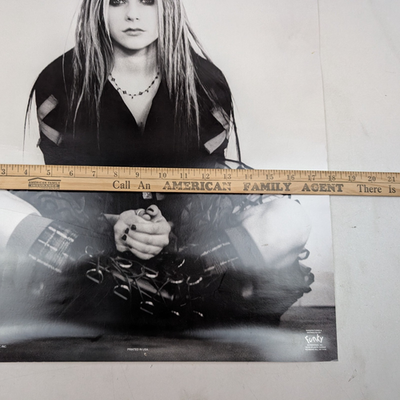 AVRIL LAVIGNE, UNDER MY SKIN, RARE AUTHENTIC PROMO POSTER 24