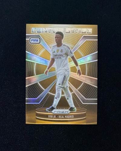 2025-26 Panini Prizm FIFA Center Stage Silver #15 Vini Jr. Real Madrid IV11