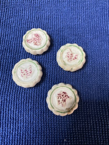 (9) Antique Thailand; Chinese Siamese Porcelain Gambling Tokens 19th Century - Picture 5 of 16