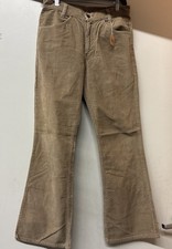 VINTAGE LEVI'S CORDUROY PANTS TAN "746-1523" BEAUTIFUL CONDITION 28X27" MEASURED