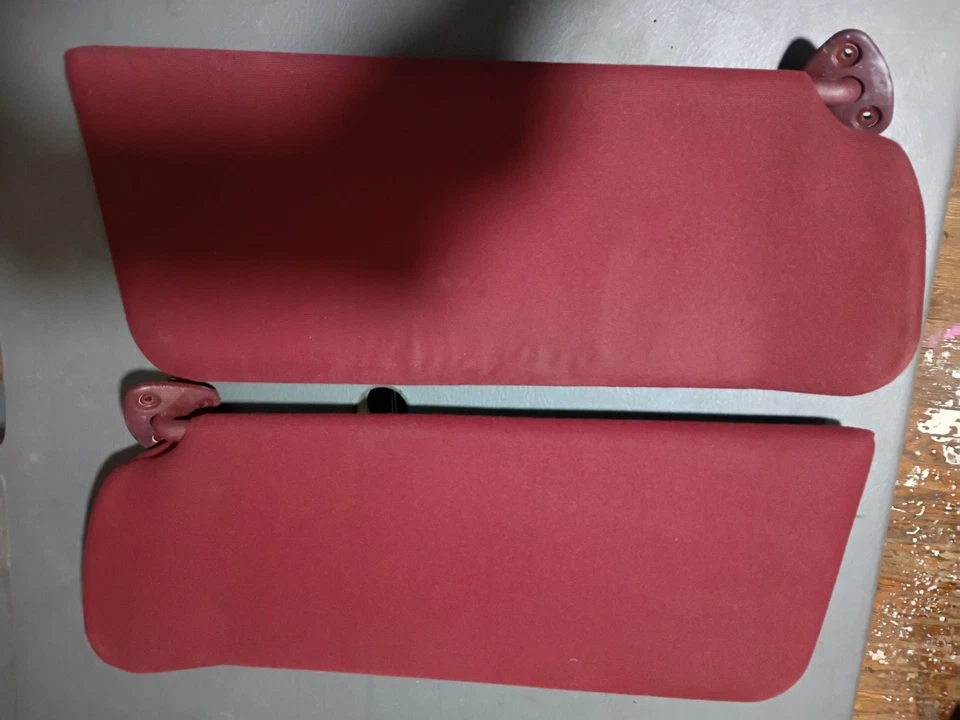 Juego de parasol clásico para conductor y pasajero Chevy Caprice 1991-1996 granate Foto 2 de 4