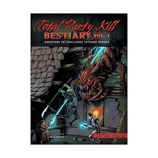 2CGaming 5E Module  Total Party Kill Bestiary Vol. 1 (POD, Standard Col VG+/NM