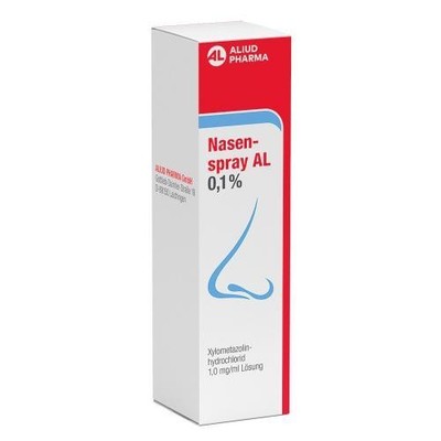 10x NASENSPRAY AL 0,1% 10ml Schnupfen Anwendung bei Kindern ab 6 Jahren  3929274