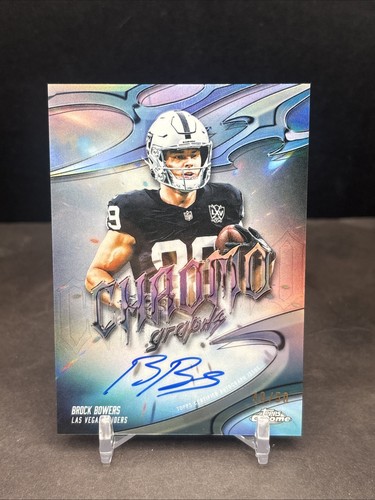 2025 Topps Chrome Brock Bowers Base (RAW)