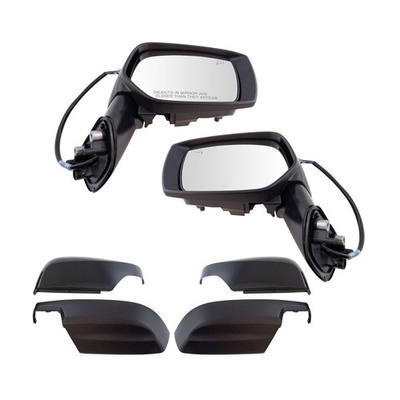 #ad Mirror Power Heated Signal Smooth Black Set for Subaru for WRX Base 15 16 $485.99