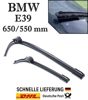 Vorne Aero Scheibenwischer Satz 650/550 mm - Ersatz Wischer für BMW 5er E39
