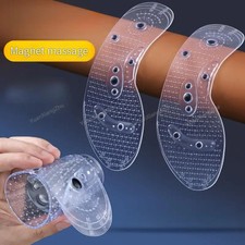 Acupressure on Foot Insoles Magnet Massage Silicone Insole For Shoes for Medical