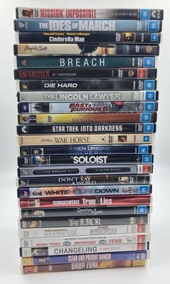 DVD Bulk Lot X 27 - M, MA Action/Drama - Die Hard - Mission Impossible - X-Men