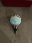 Ne Qwa Art Hand Painted Texas Wine/Bottle Stopper With Velvet Box — photo 3