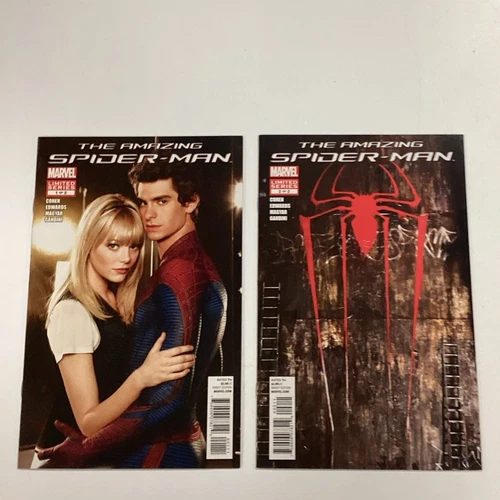 Amazing Spider-man #1-2 2012 VF/NM Movie Covers