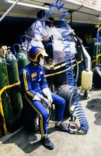 Al Holbert 24 Horas de Le Mans en el Circuito de la Sarthe el 15 de junio - Foto antigua