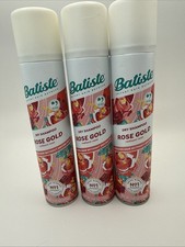 LOT OF 3 Batiste  Dry Shampoo  Rose Gold  Hair Refresher RADIANT ROSE 3.81 oz