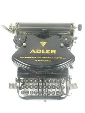 Antigua Maquina de escribir ADLER Nº7 AÑO 1910 Typewriter Schreibmaschine