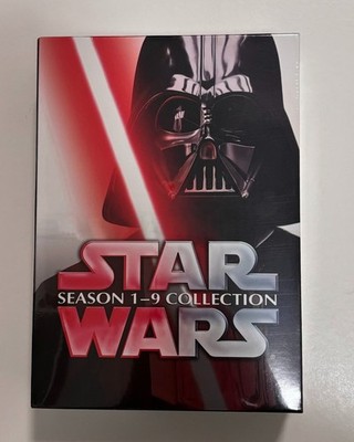 Star Wars Saga Episodes Season 1-9 Complete DVD 1 2 3 4 5 6 7 8 9