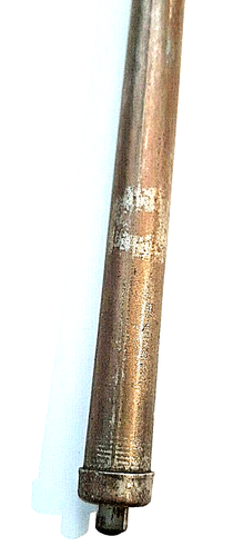 Vintage Metal Tire Air Pressure Gauge Tool - Picture 4 of 4