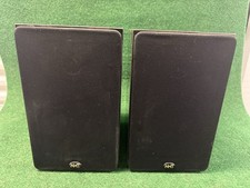 NHT AS-1 Bookshelf Speakers Pair 2 Way Piano Black Now Hear This Tested