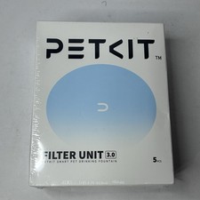 PETKIT Filter Unit 3.0 Water Fountain Replacement 5pc P4161 New Sealed Exp 1/28