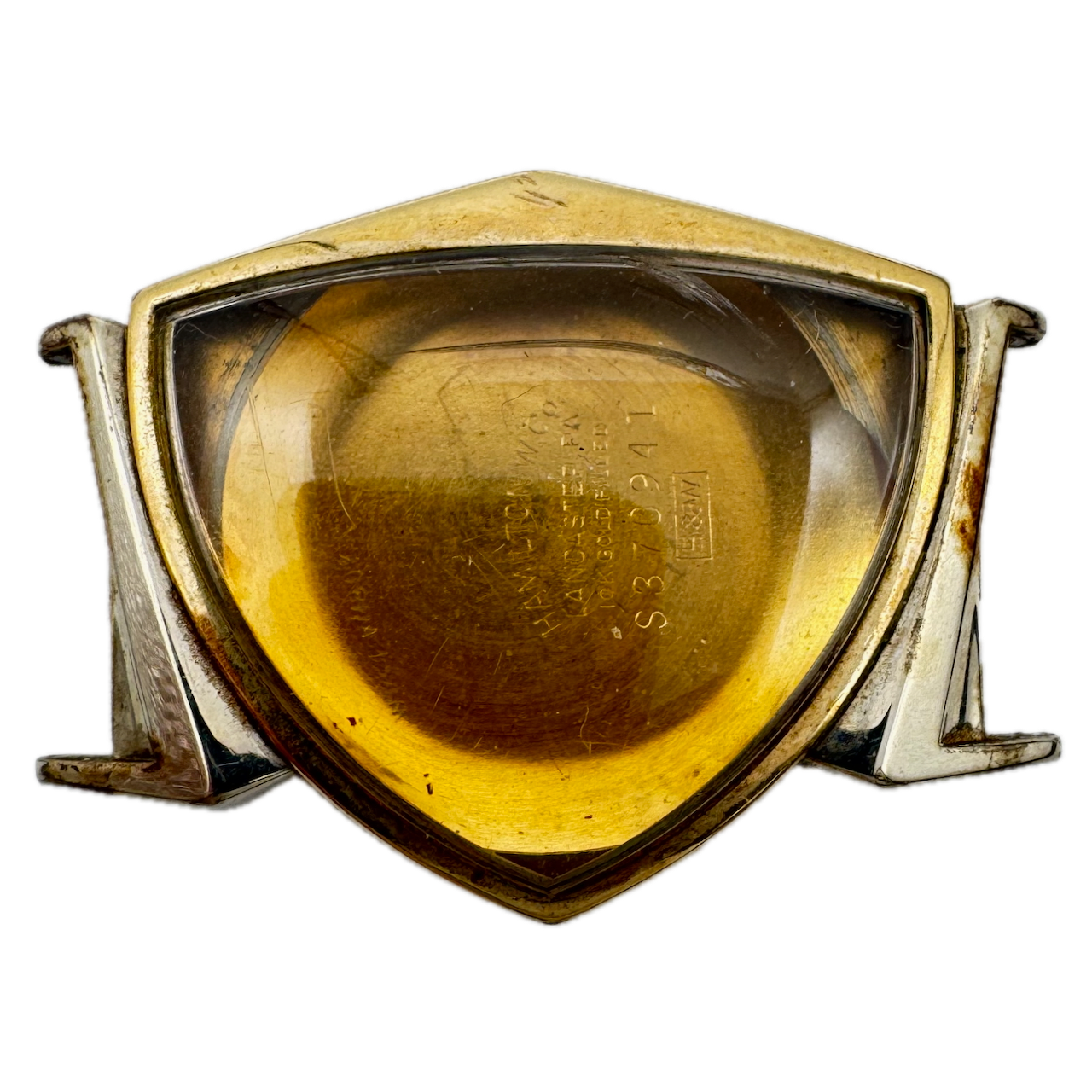 Vintage Hamilton Pacer Men's Wristwatch Case for for 500 32mm 10k Gold Filled