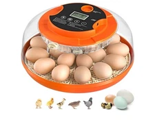18 Egg Incubator with Automatic Egg Turning and Humidity Control
