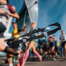 Triathlon Race Belt Athletes Breathable Portable Waist Belt Races Running Bib