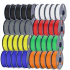 SUNLU 10x 1KG PLA+ 3D Printer Filament 1.75mm PLA Plus 10KG For FDM 3D Printers