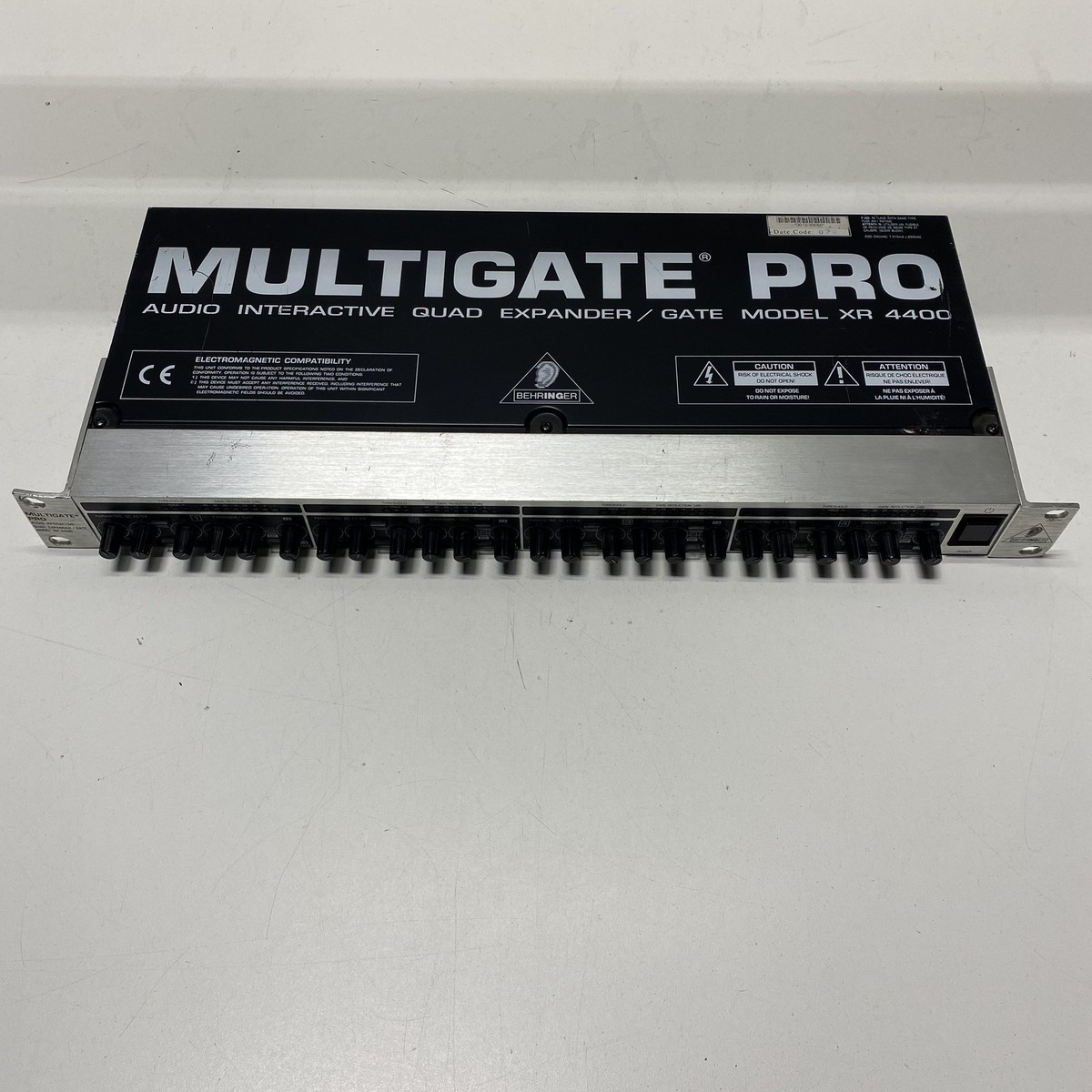 Behringer XR4400 Multigate Pro 4 Channel Expander Gate for