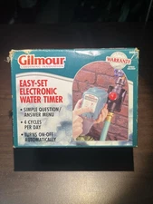 Gilmour Electronic Water Timer Model 9400 Original Box Working