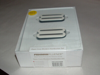 Fishman Fluence PRF-M06-SWB Open Core Humbucker 6 String Set 3 Voices White/BNc