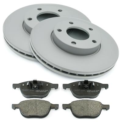 Bremsscheiben Belüftet 278mm Bremsbeläge Vorne Für Ford Tourne Transit Connect