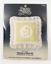 Stitchery Pillow Kit Precious Moments Paragon 8407 MADE IN HEAVEN 12x12" SEALED