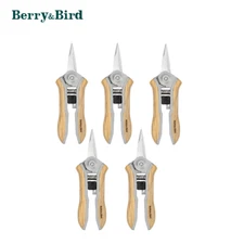 Berry&Bird Pruning Shears Gardening Straight Blades Hand Pruners Garden Pruner