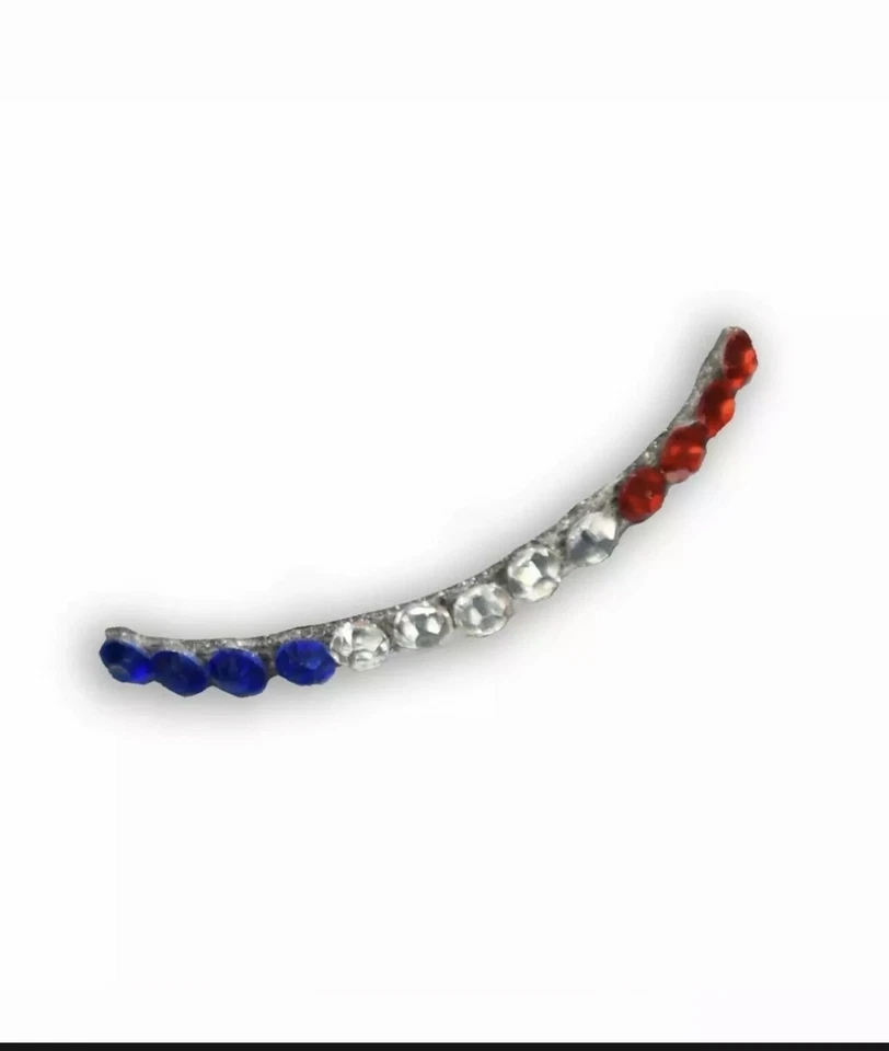 Bling de pestañas de cristal de fuegos artificiales Tori Belle “rojo, blanco (claro) y azul” Foto 4 de 4